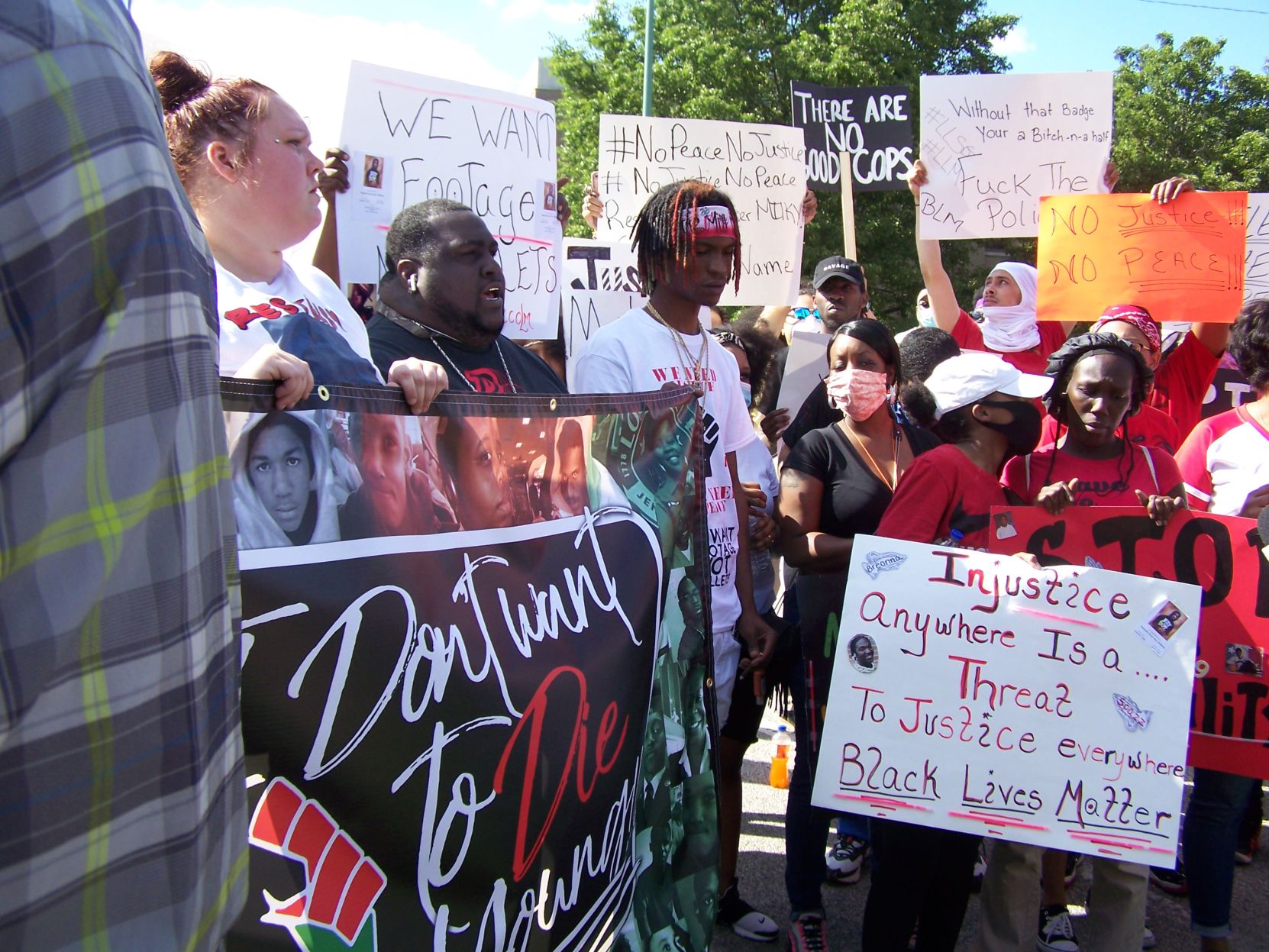 Williams protest 1